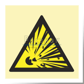 Знак IMO5.5ФС Осторожно! Опасность взрыва