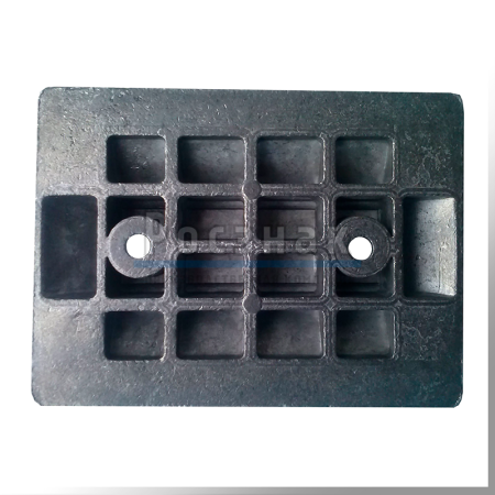 Катафот дорожный КД 3 алюминиевый анкерный белый