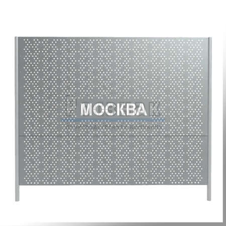Ограждение сигнальное перфорированное 1 БН "МОСКВА"