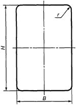 Рисунок Д.7. Размеры прямоугольных знаков вертикального формата